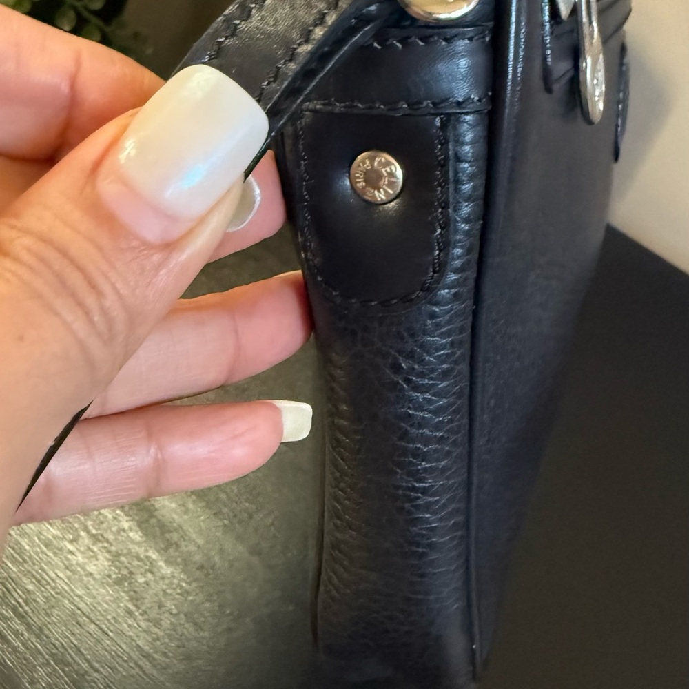 Celine unisex Black Leather Wristlet clutch bag vintage - Picture 15 of 17